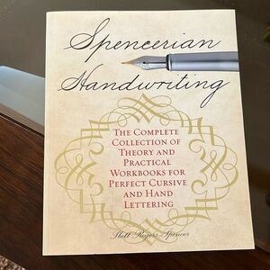 Spencerian Handwriting Book: Theory and Practical Workbook for Perfect Cursive